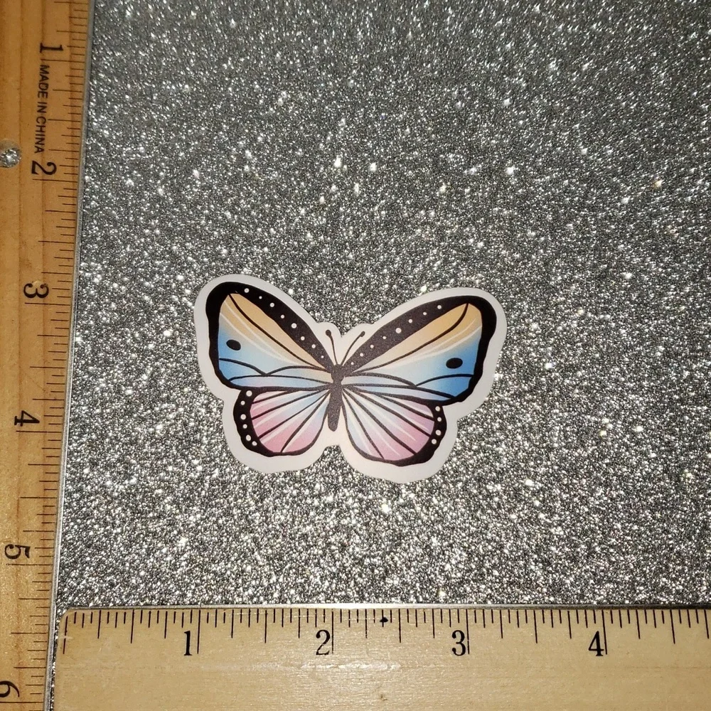NATURE WATERPOOF Sticker Butterfly - Picture 2 of 7